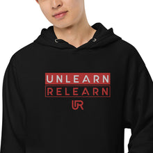 Load image into Gallery viewer, Embroidered Red Edition Wrist Emblem Black Comfort Hoodie
