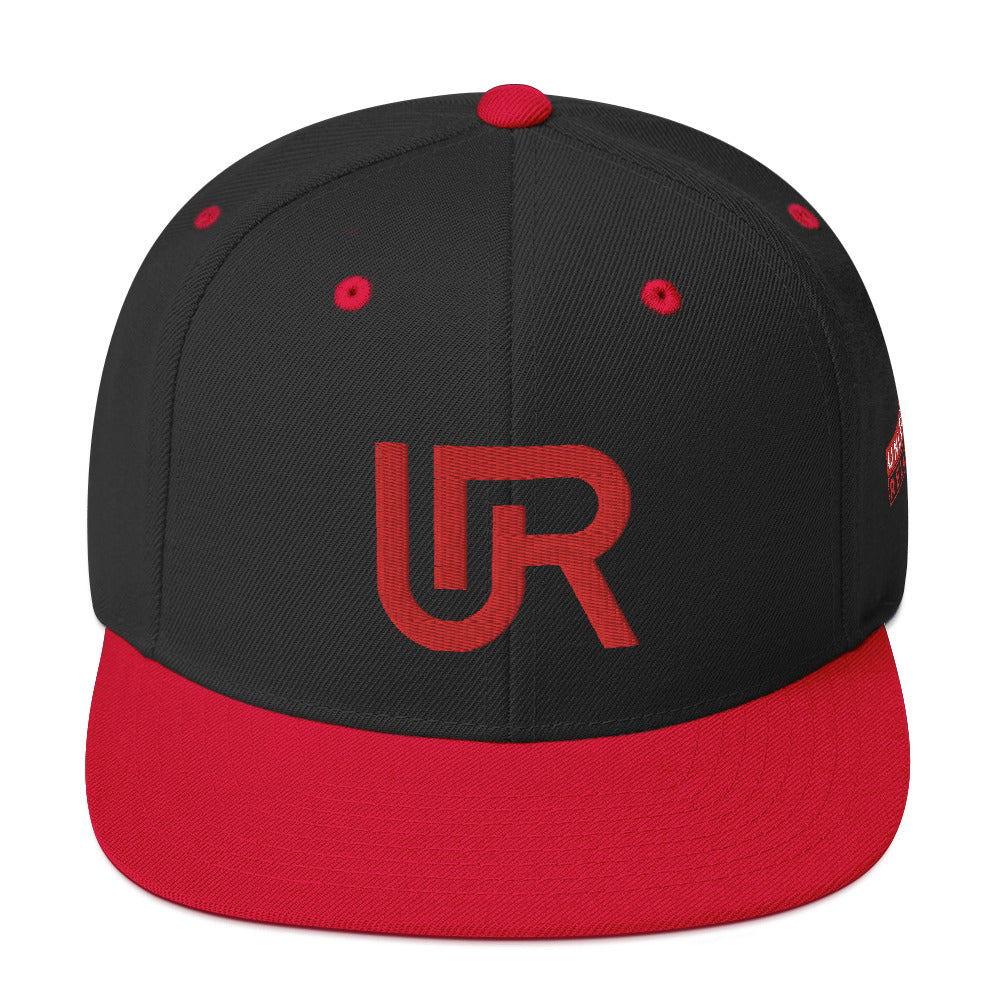 UR + Side Logo Red Edition Embroidered Snapback