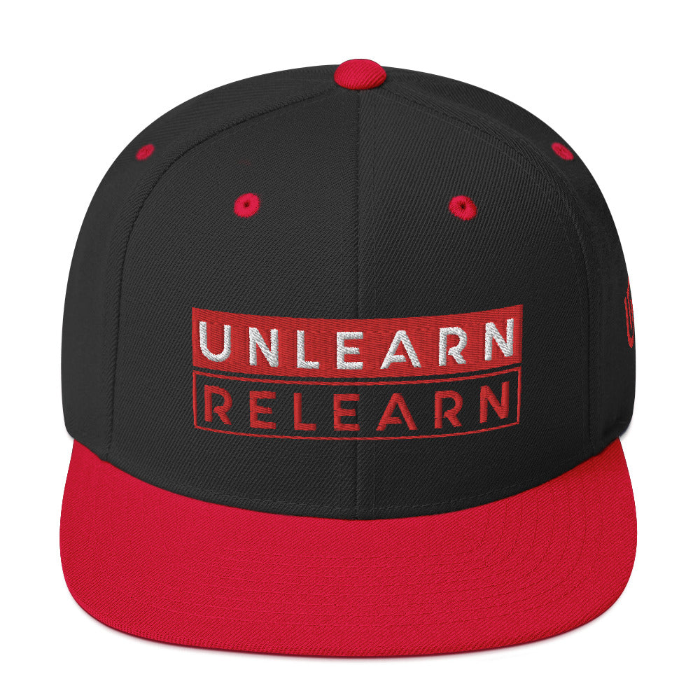 Classic Logo + UR Side Red Edition Embroidered Snapback