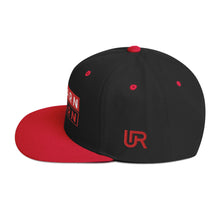 Load image into Gallery viewer, Classic Logo + UR Side Red Edition Embroidered Snapback
