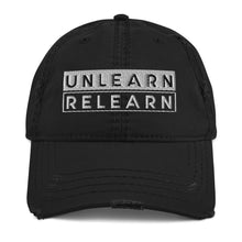 Load image into Gallery viewer, Classic Style + Side Logo Embroidered Distressed Cap
